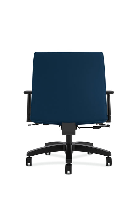 Big and Tall Task Chair - Freedman's Office Furniture - Blue Back View
