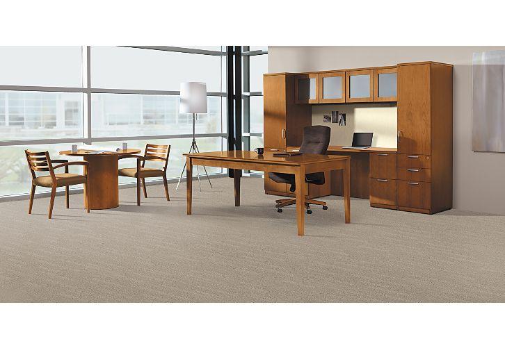 Wood Slat Back Office Guest Chair - Freedman's Office Furniture - In Office