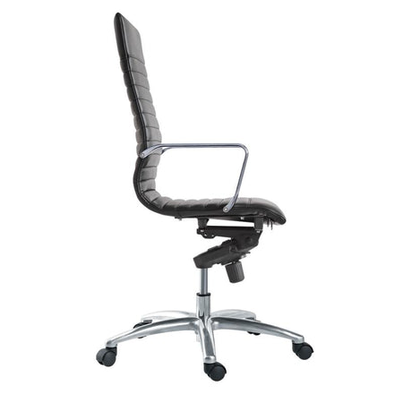 Zatto High Back Leather Executive Office Chair - Freedman's Office Furniture - Side