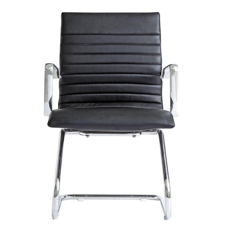 Zatto Office Visitor Chair | Leather - Freedman's Office Furniture - Main