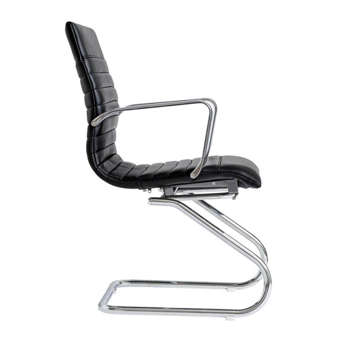Zatto Office Visitor Chair | Leather - Freedman's Office Furniture - Right Side