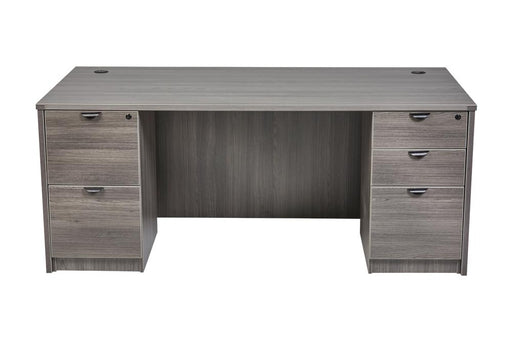 Bellagio Double Pedestal Desk | 36"x71"- Freedman's Office Furniture - Main