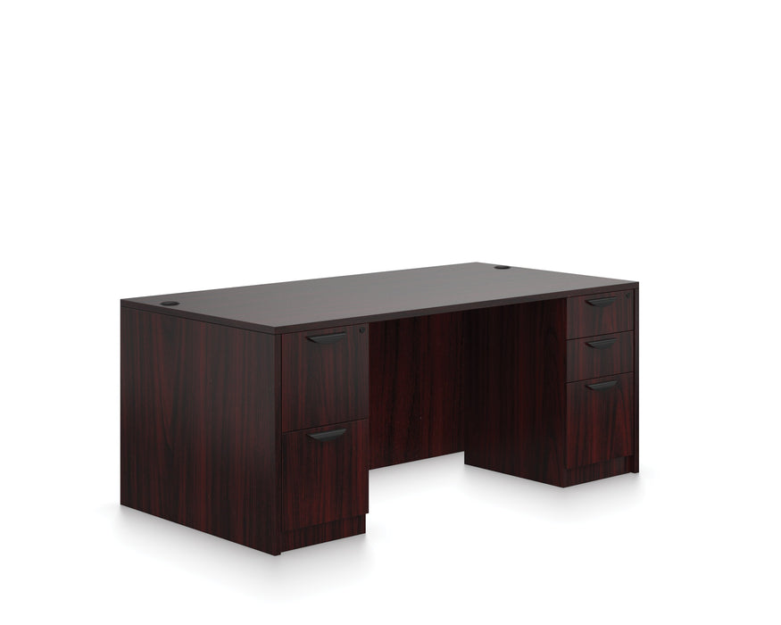 Carmel Double Pedestal Office Desk - Freedman's Office Furniture - Main