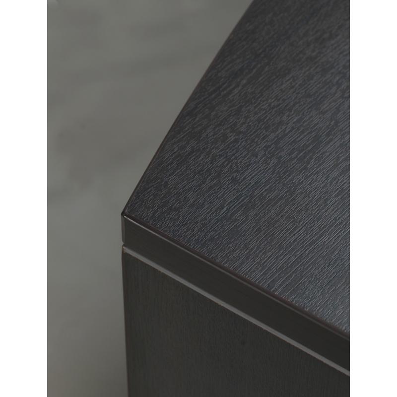 Santa Monica Rectangular Desk | Double Pedestal | 30"x60" - Freedman's Office Furniture - Corner in Espresso