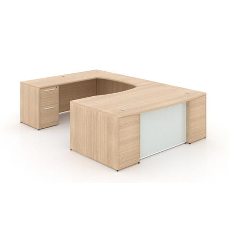 Santa Monica U-Shaped Office Desk - Freedman's Office Furniture - Miele