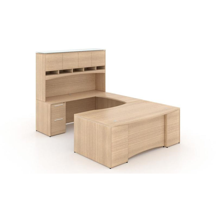 Santa Monica U-Shaped Office Desk - Freedman's Office Furniture - Miele