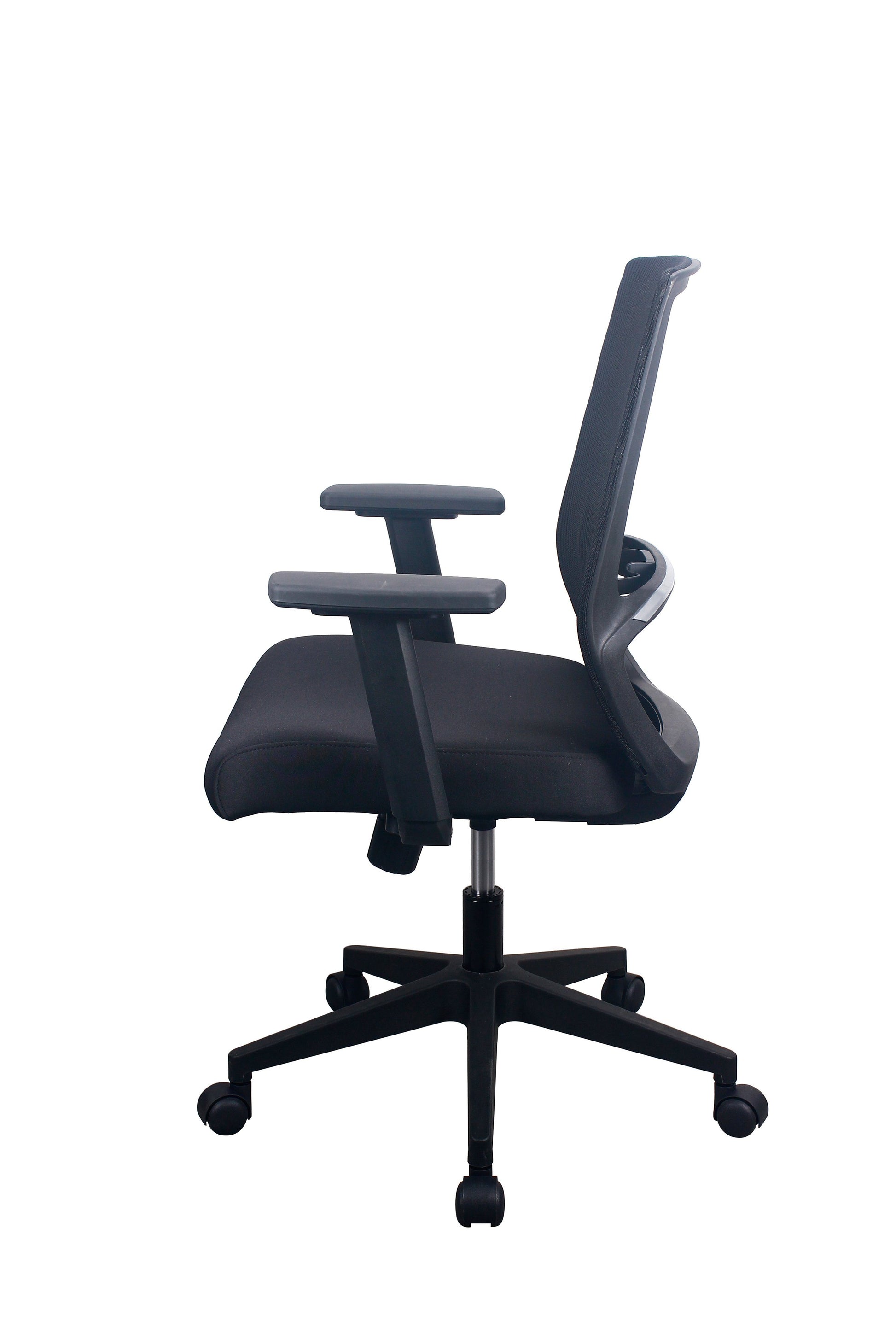PAVIA Ergonomic Mesh Task Chair - Freedman's Office Furniture - Left Side View