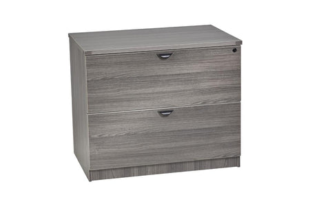 Bellagio 2 Drawer Lateral File Cabinet - Freedman's Office Furniture - Grey