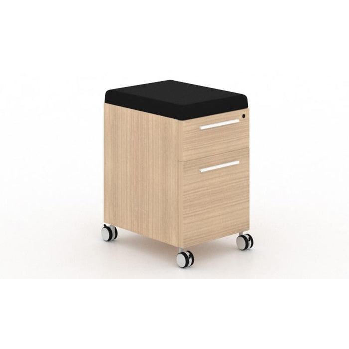 Santa Monica Deluxe Mobile Office Pedestal Box File - Freedman's Office Furniture - Miele