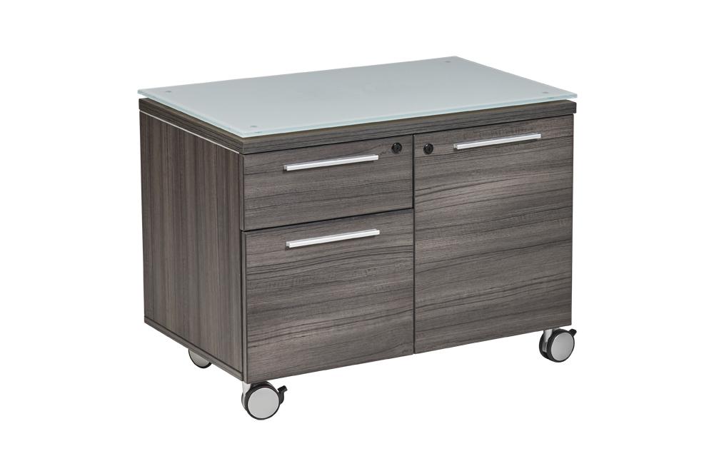 Santa Monica Mobile Storage Cabinet - Freedman's Office Furniture - Front