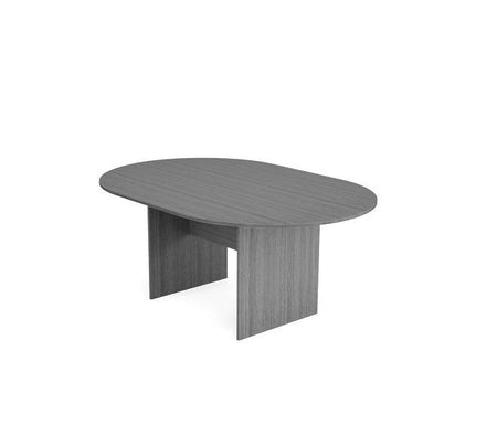 Bellagio Conference Table | 6ft - Freedman's Office Furniture - Bellagio Conference Table | 6ft - Freedman's Office Furniture - Grey Wood Grain Front