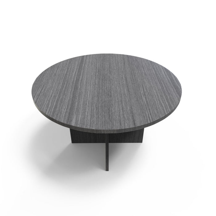 Bellagio Round Conference Office Table - Freedman's Office Furniture - Grey