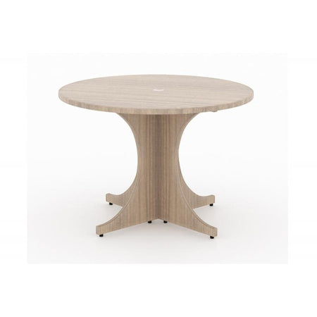 Santa Monica Round Office Meeting Table | 42" - Freedman's Office Furniture - Noce